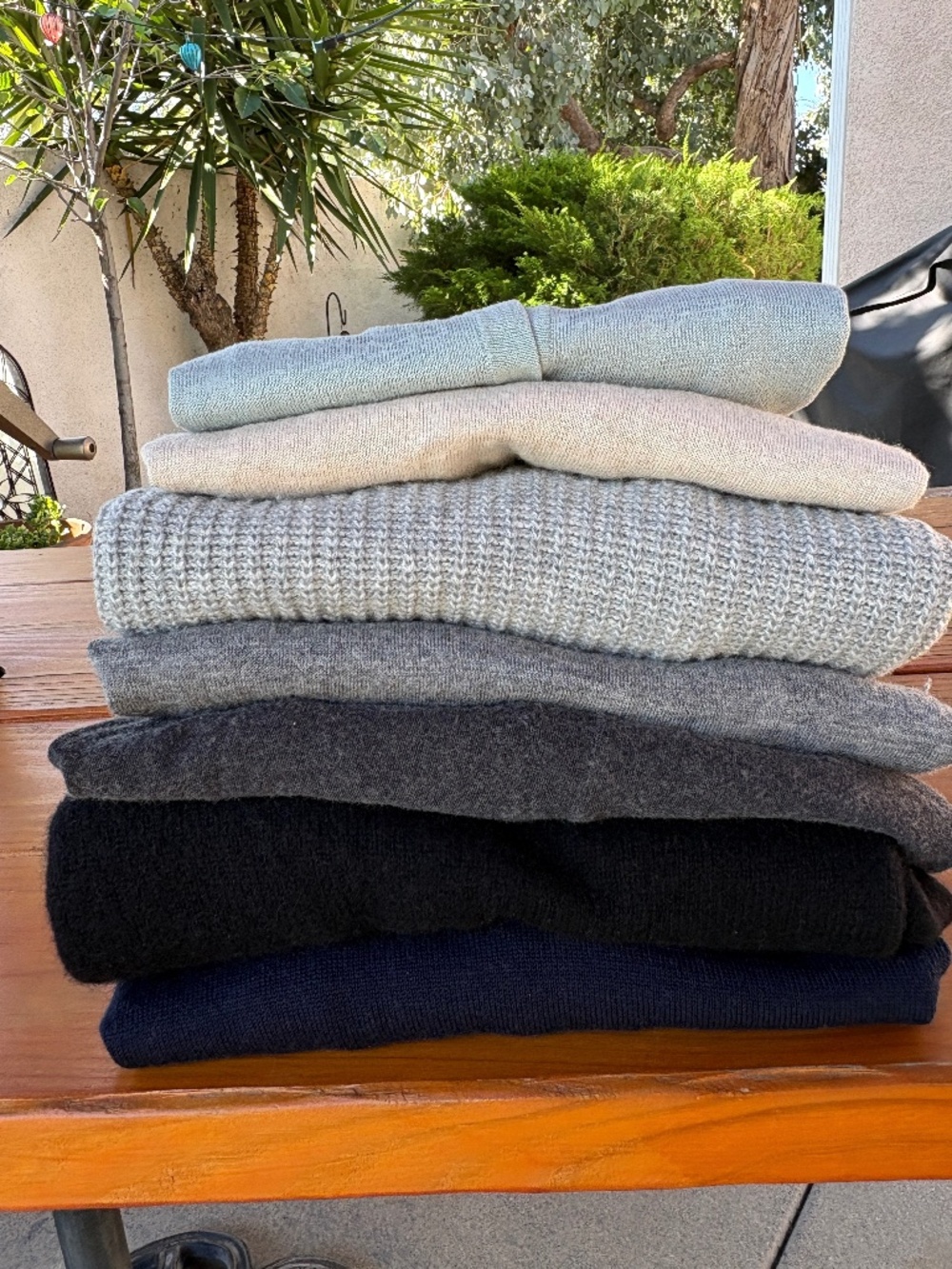 Upcycle 7 Sweater Bundle Cashmere, Cotton, Wool, Crafting, Repurpose